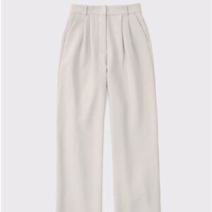 A&F Sloane Tailored Wide Leg Pant